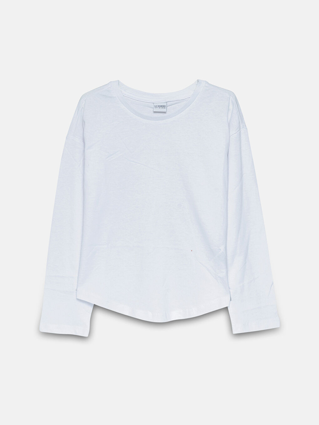 LCW Kids Crew Neck Long Sleeve Girls' T-Shirt 2-Pack -W4DF72Z4-LEG