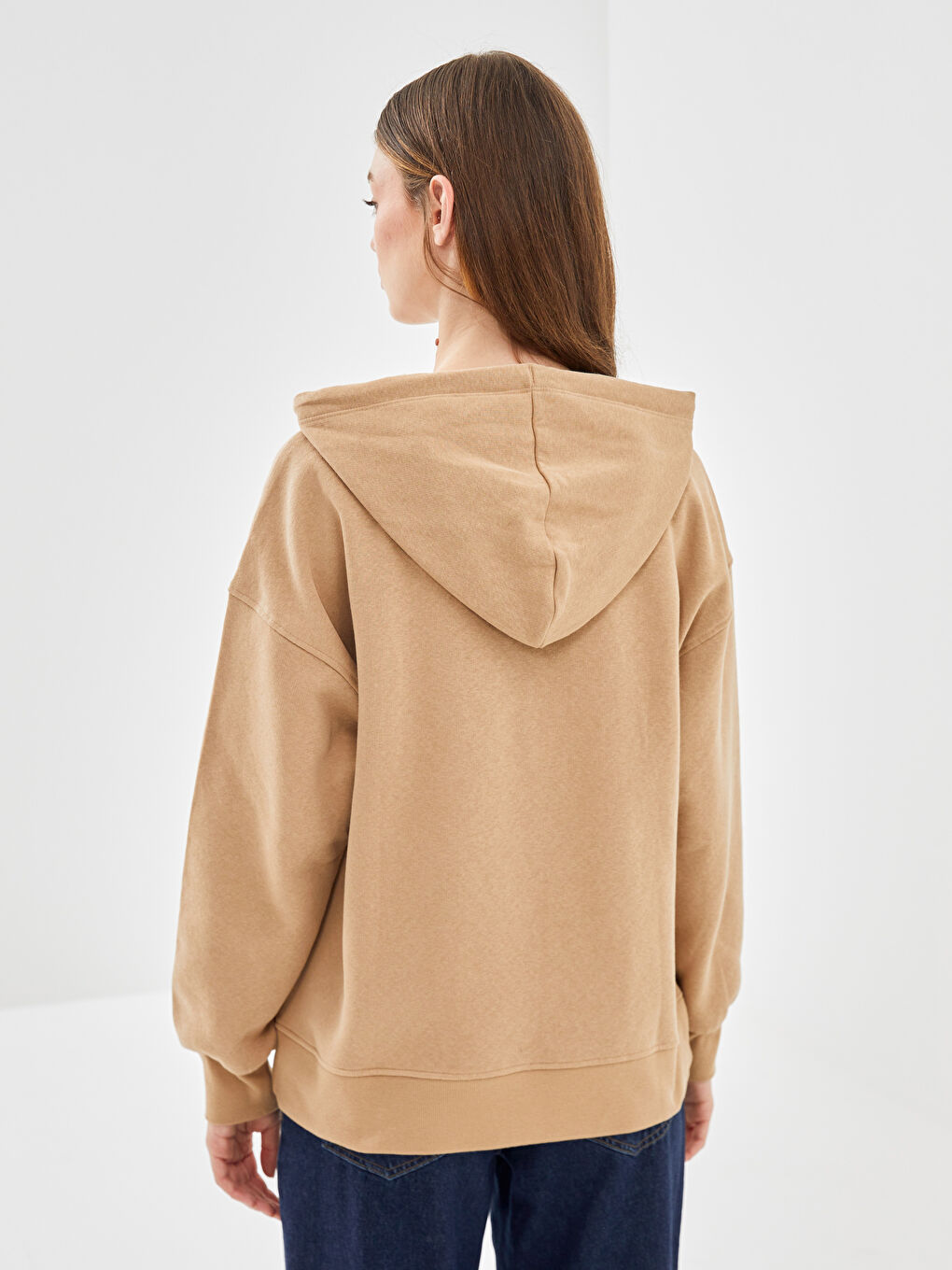 LCW مۆدێست تونیکی کڵاودار چاپکراوی ئه‌ستوور بۆ ژنان -W4DG29Z8-GBY