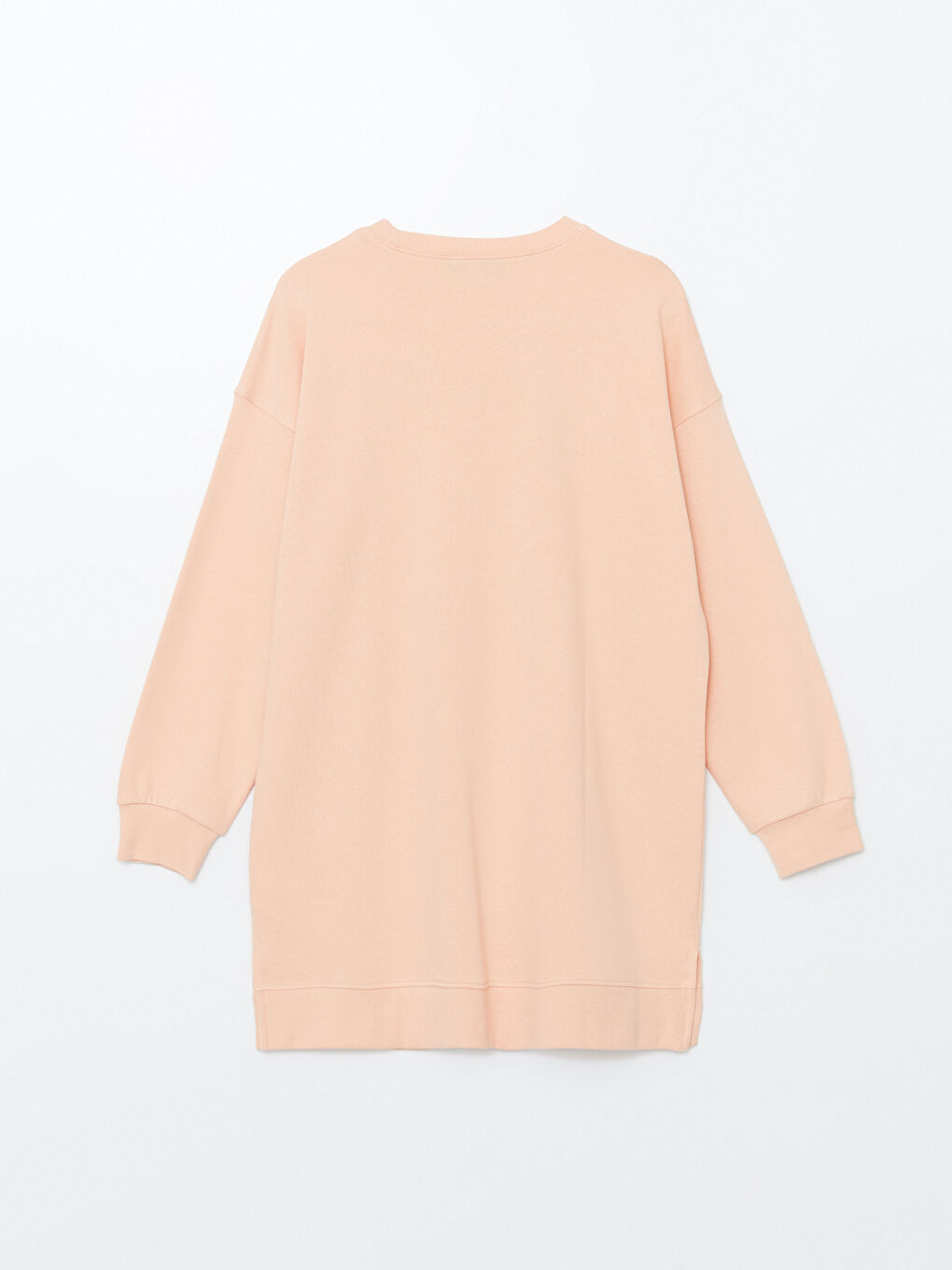 LCW Modest Crew Neck New York Printed Women's Sweatshirt Tunic -W4DG37Z8-GAM