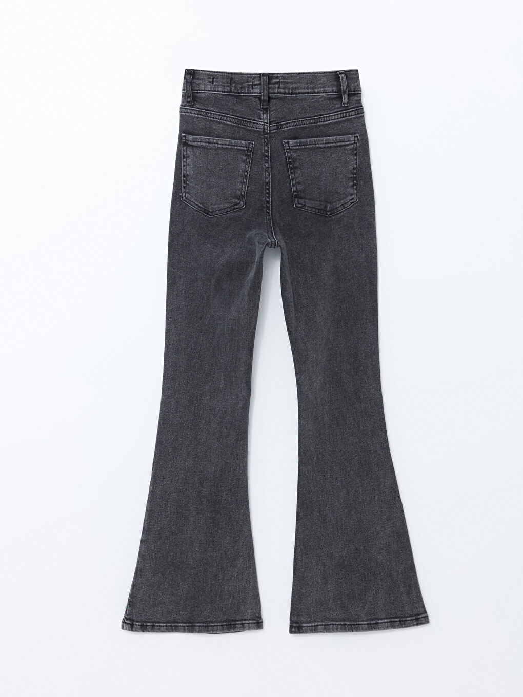 LCW Jeans Gri Rodeo Mars Flare Kadın Jean Pantolon - 5