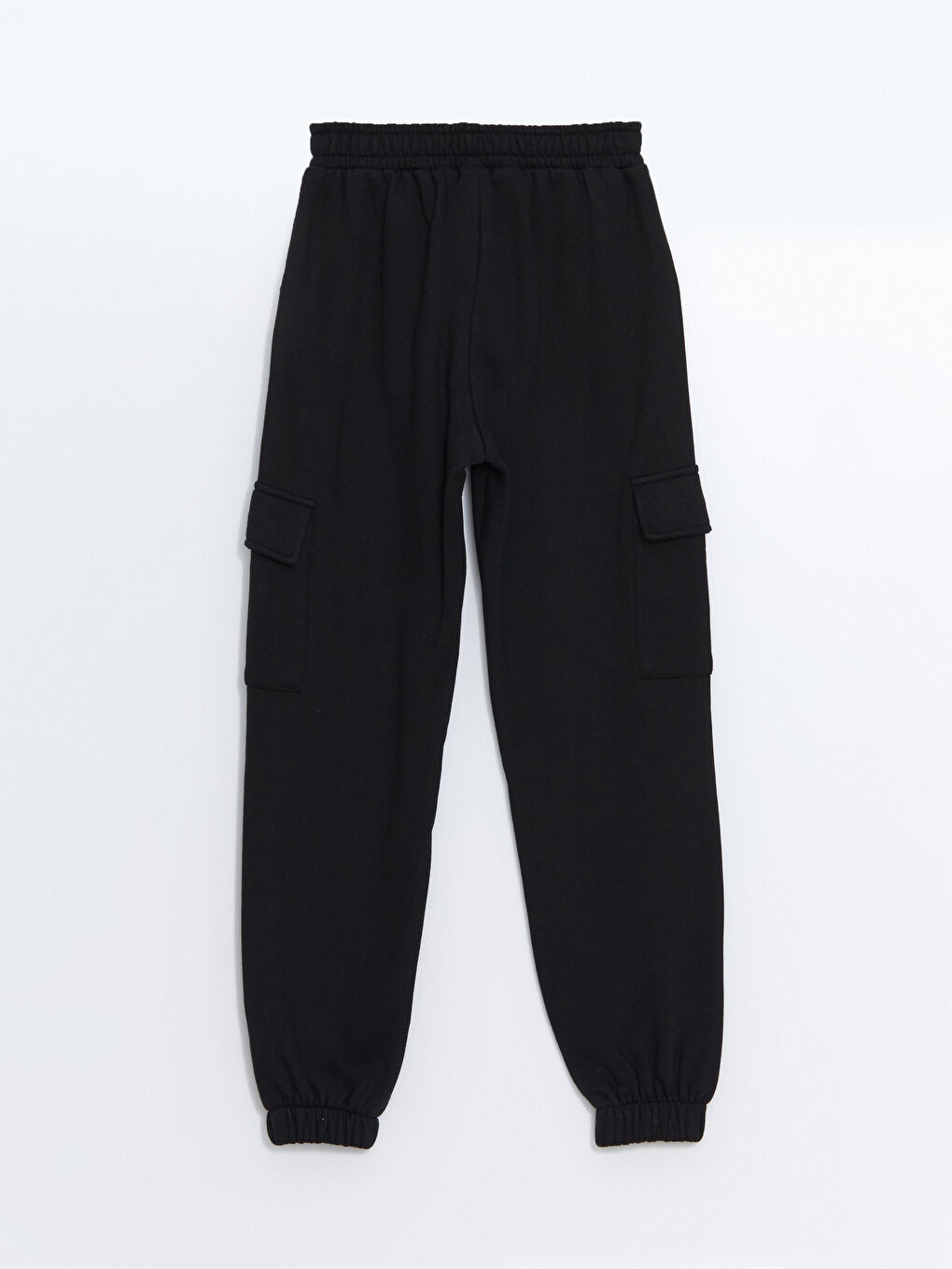 Girls' Cargo Sweatpants with Elastic Waist-2