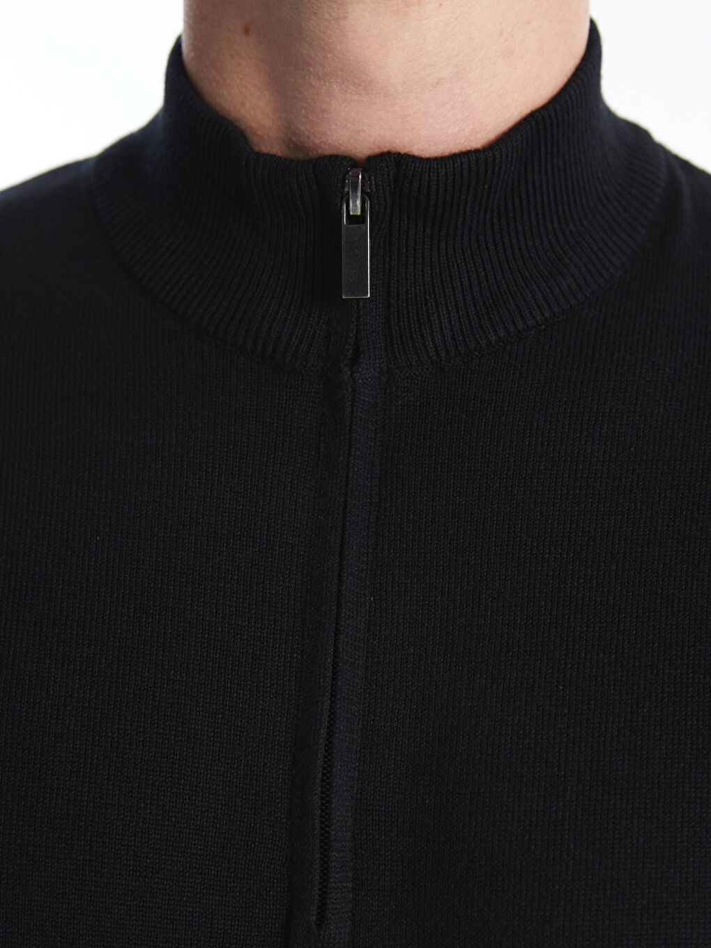 SOUTHBLUE Funnel Neck Long Sleeve Men's Knitwear Sweater -W4DH29Z8-CVL