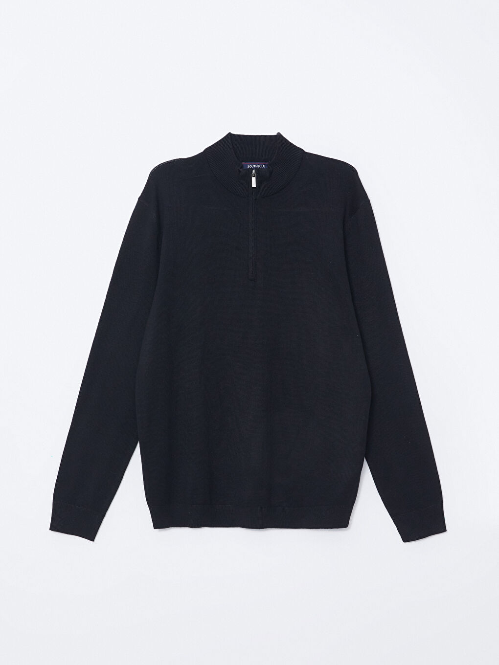 SOUTHBLUE Funnel Neck Long Sleeve Men's Knitwear Sweater -W4DH29Z8-CVL