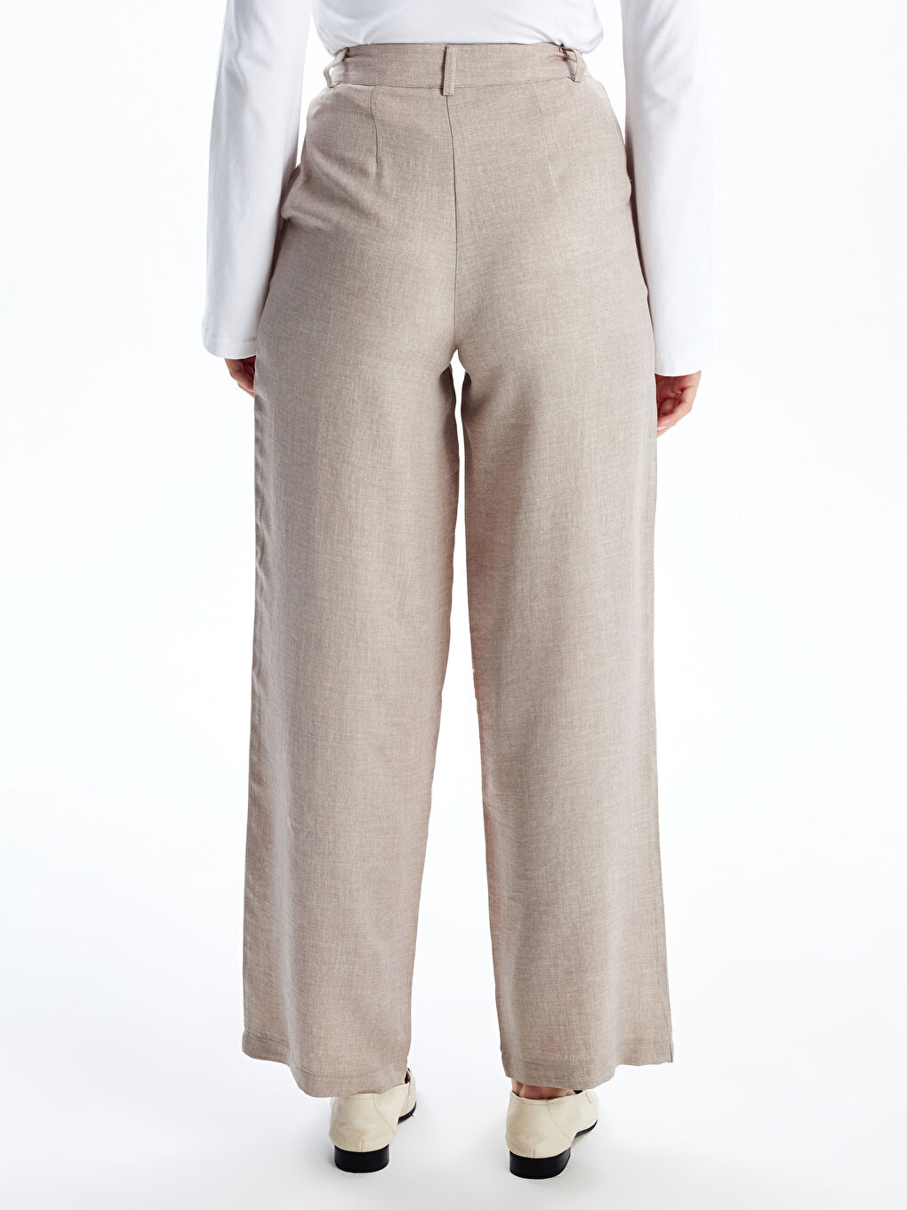 Loose Fit Women's Trousers-3