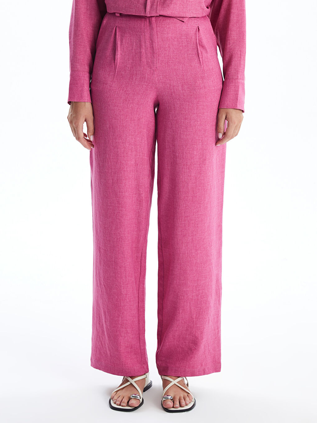 Loose Fit Women's Trousers -W4DH31Z8-GWX