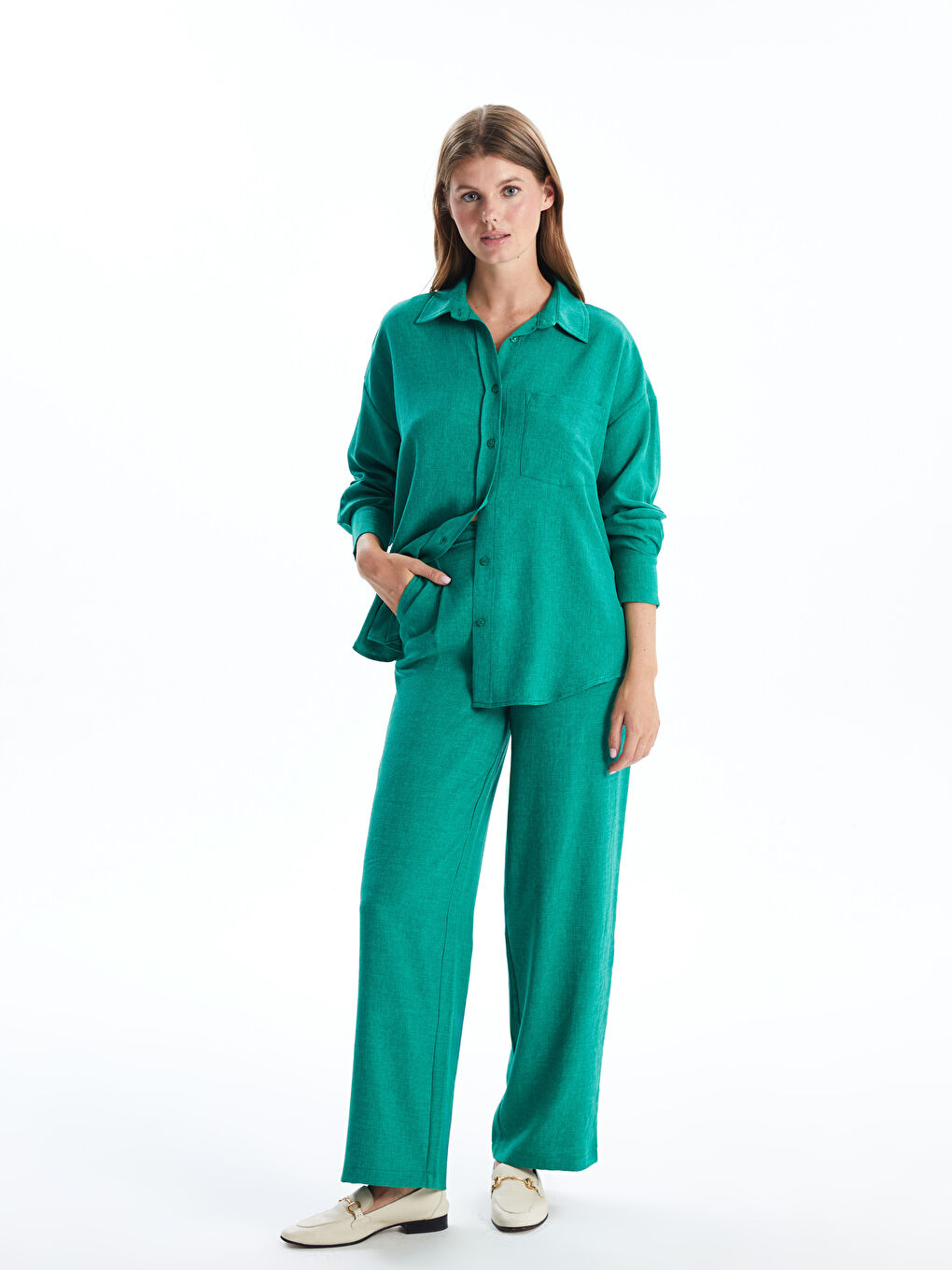 Loose Fit Women's Trousers