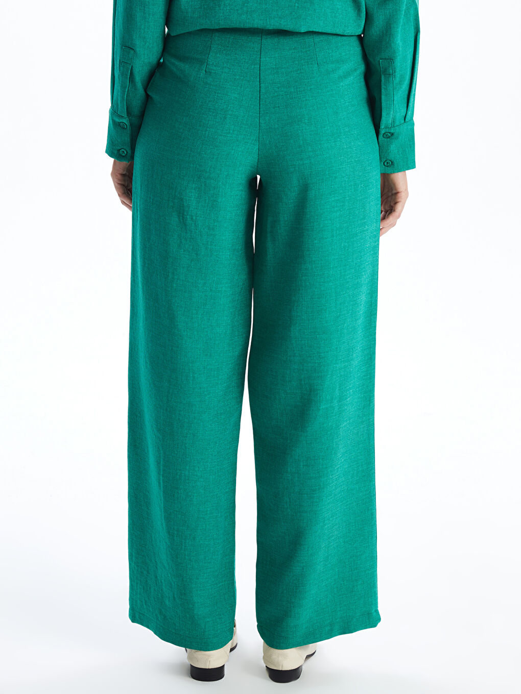 Loose Fit Women's Trousers-3