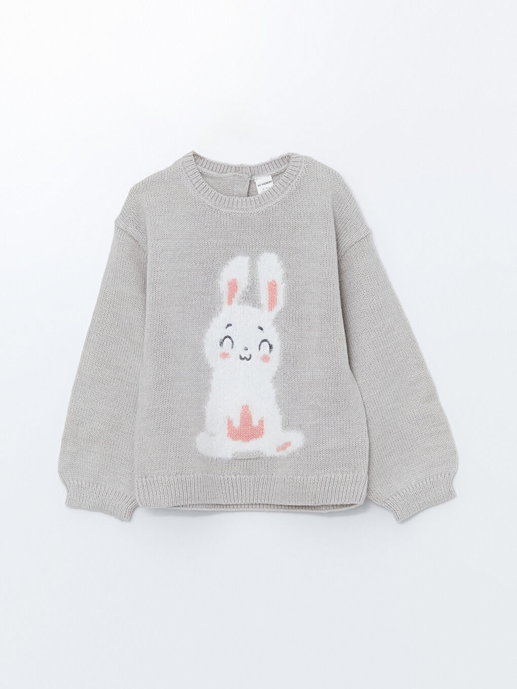 LCW Kids Crew Neck Embroidered Boys' Knitwear Sweater -W4DH61Z1-LAL