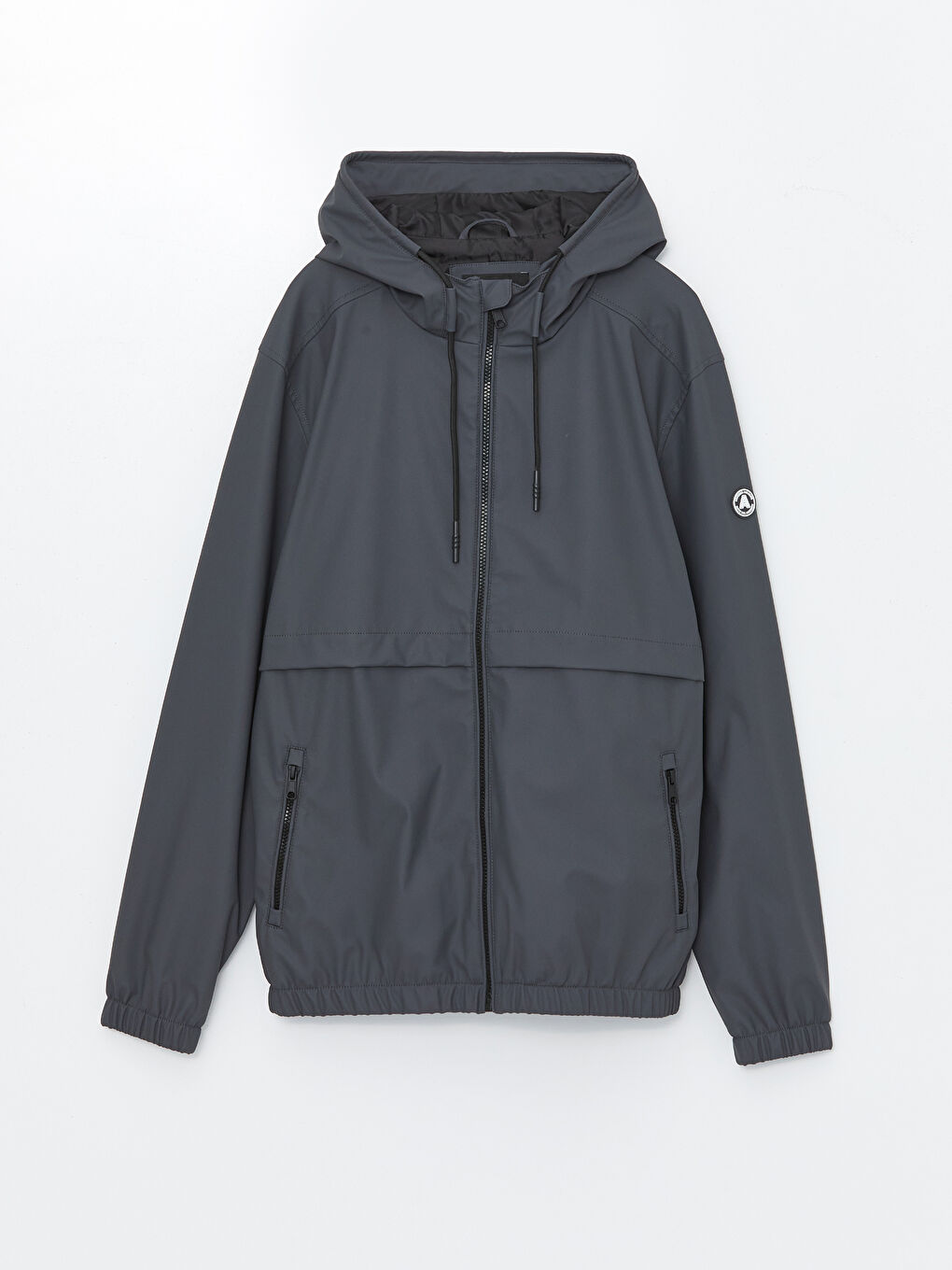 پالتۆی بەر باران کڵاودار ئاسایی بۆ پیاوان-6