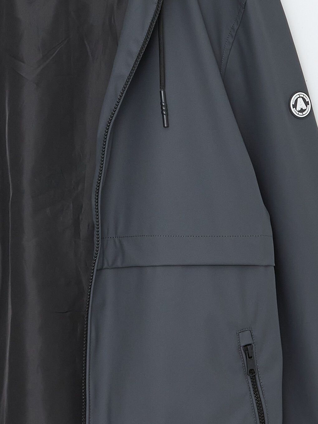 پالتۆی بەر باران کڵاودار ئاسایی بۆ پیاوان-8