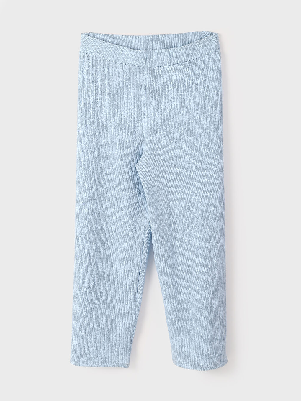 سروال نساء بخصر مطاطي ومجعد