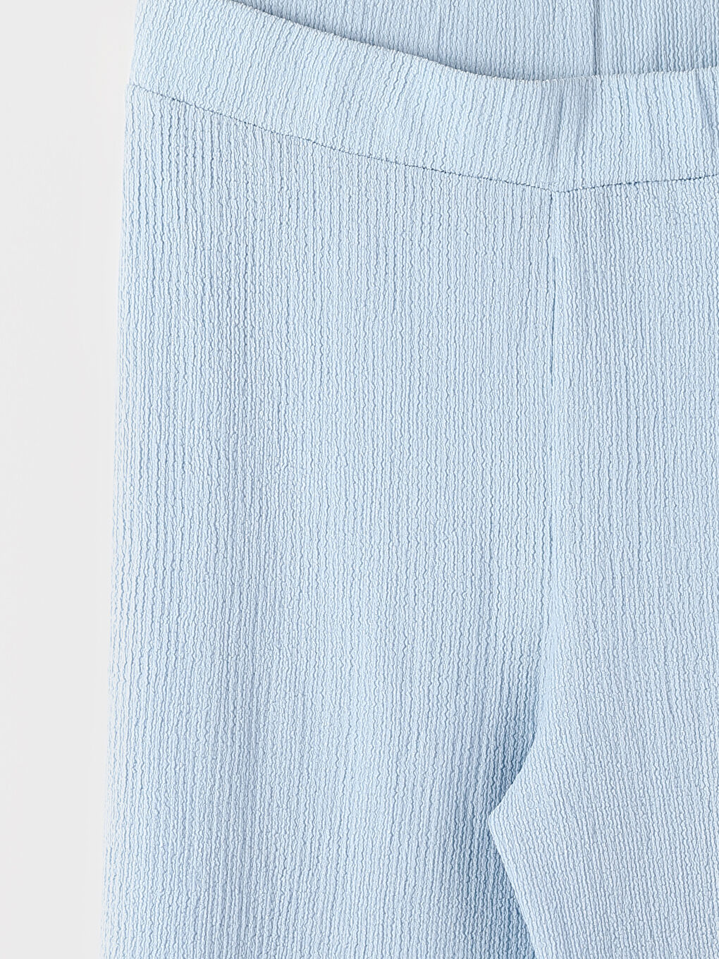 سروال نساء بخصر مطاطي ومجعد-3