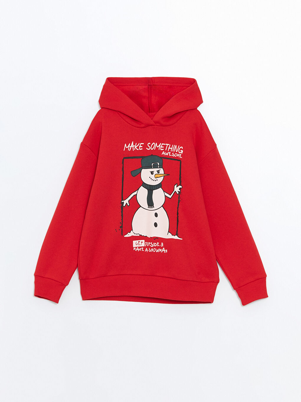 Hooded Boys' Thick Sweatshirt -W4DI52Z4-HMW
