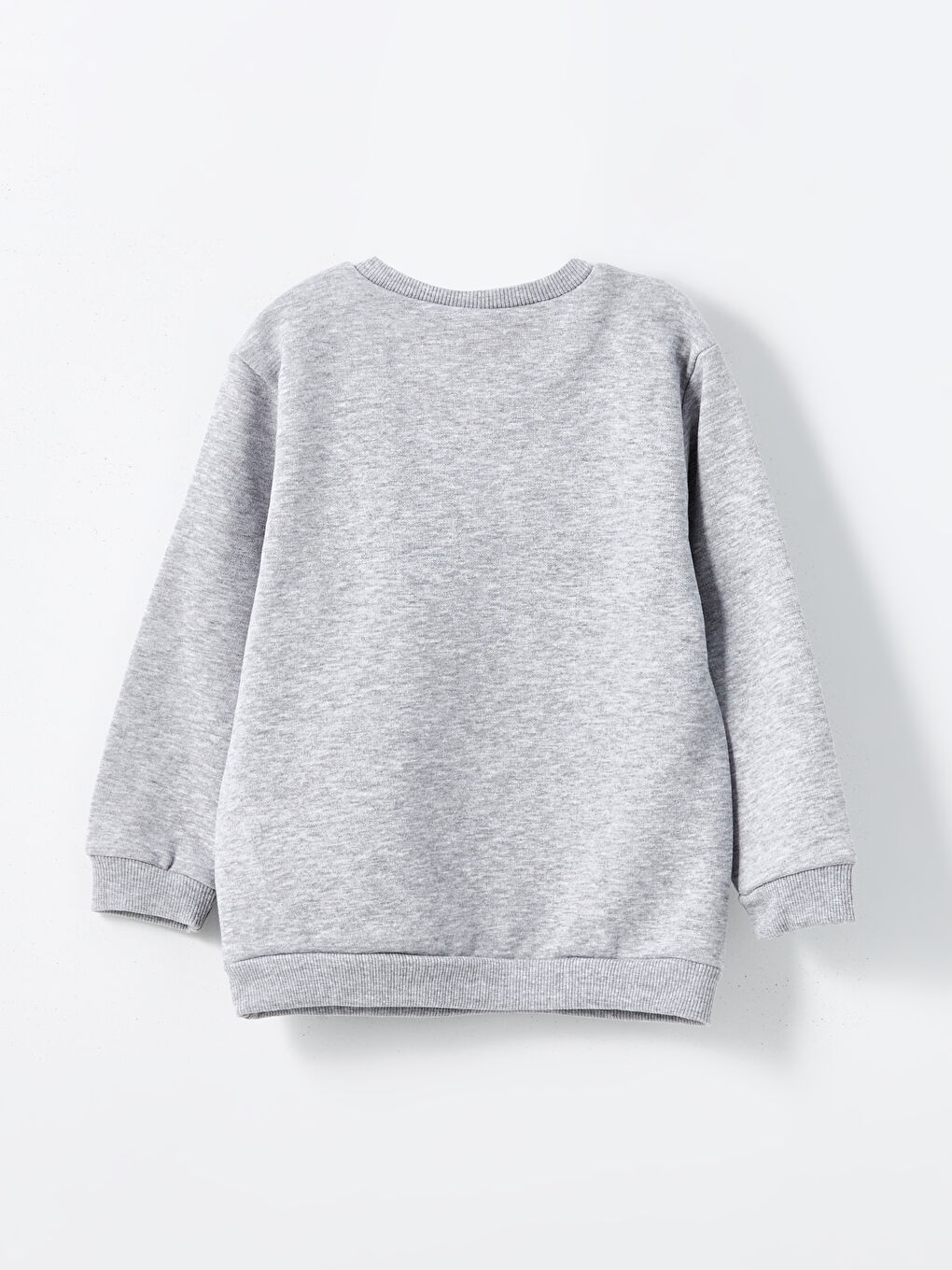 LCW Kids Bej Bisiklet Yaka Erkek Çocuk Sweatshirt - 1