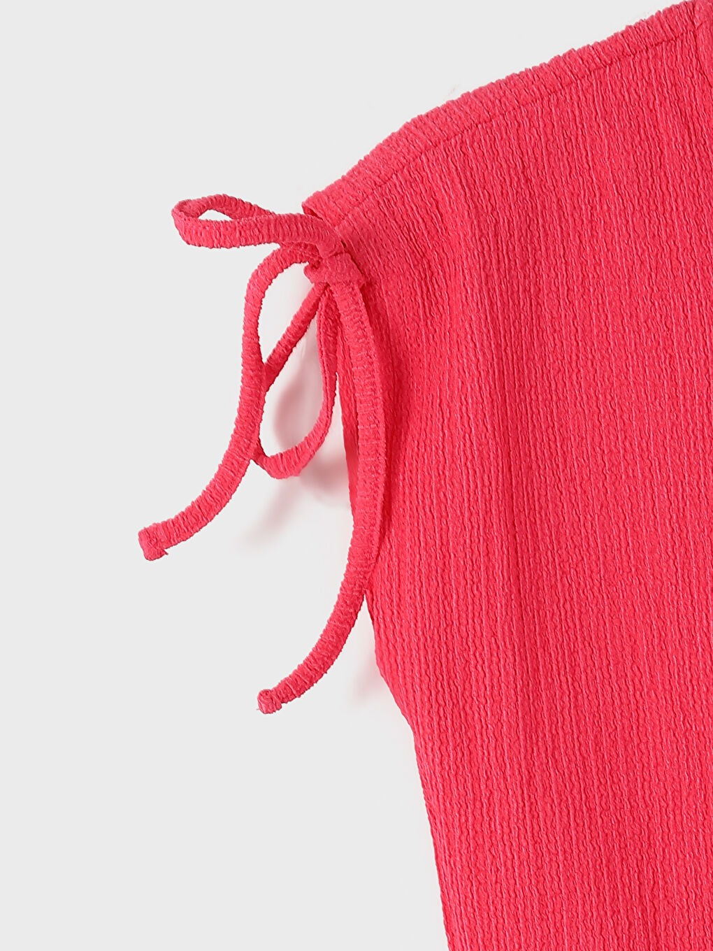 Crew Neck Plain Short Sleeve Women's Crop-3