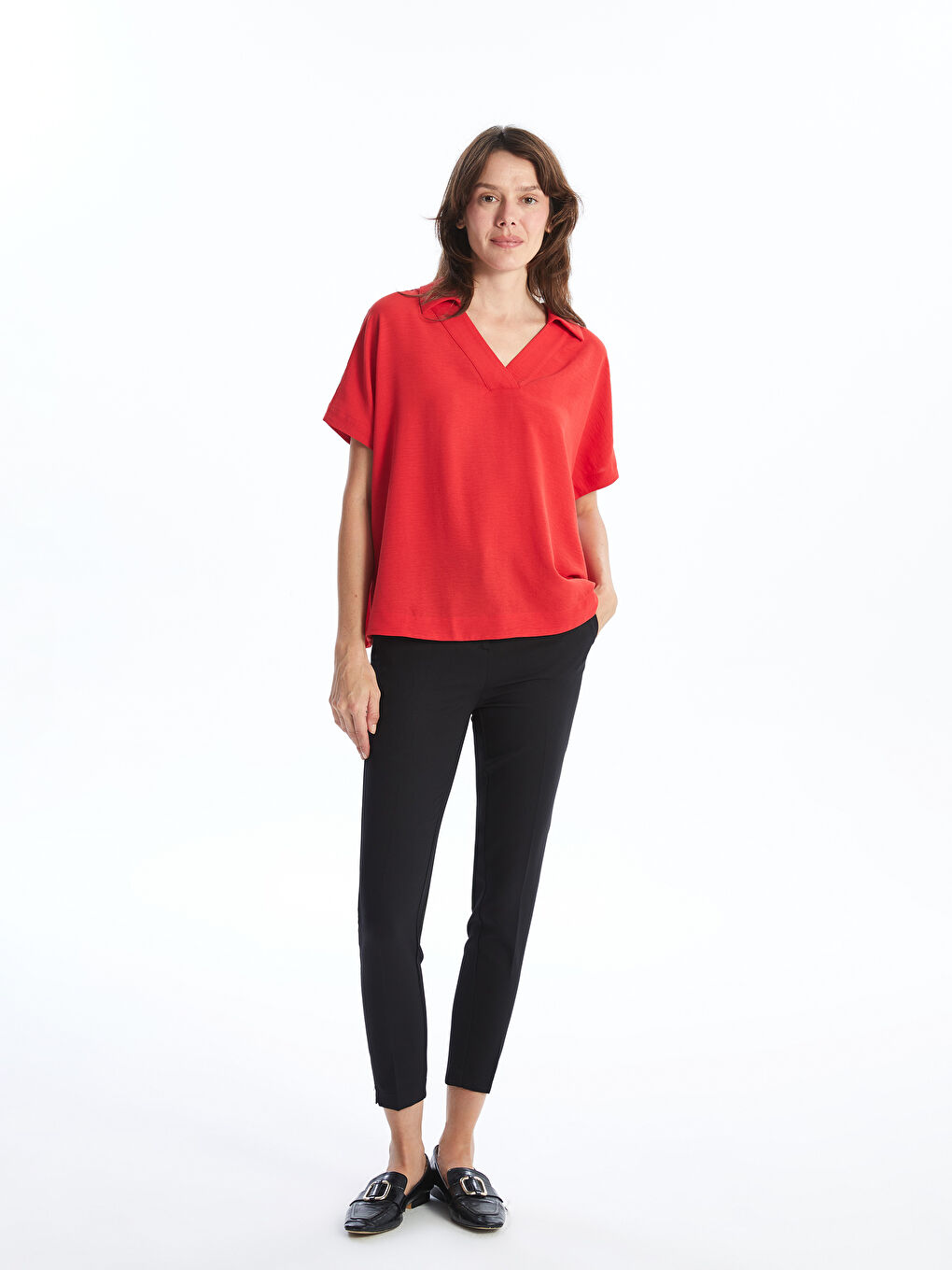 Slim Fit Women's Trousers -W4DJ30Z8-CVL