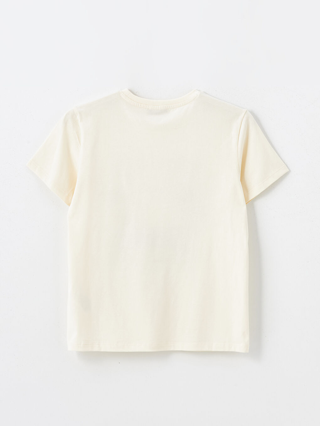 Crew Neck Printed Women's T-Shirt-5