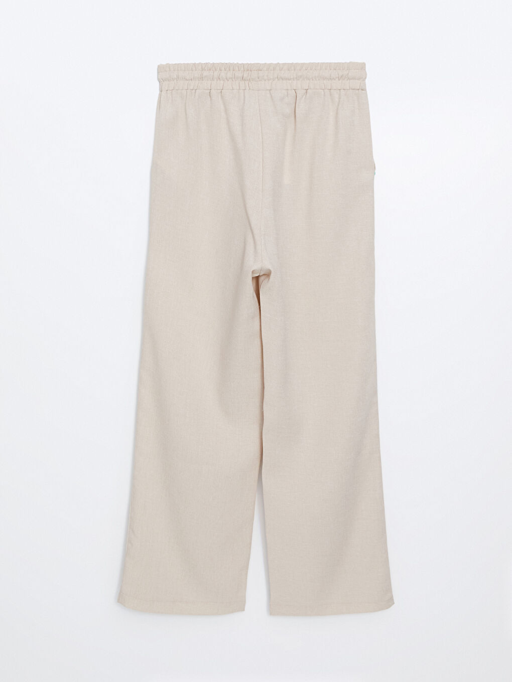 Elasticated Waist Loose Fit Women's Trousers-5