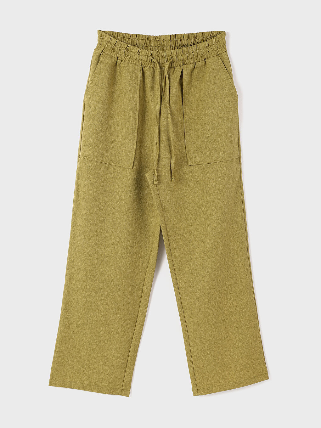 LCWAIKIKI Classic Pantalone sa elastičnim strukom, širokog kroja za žene -W4DJ33Z8-QYR