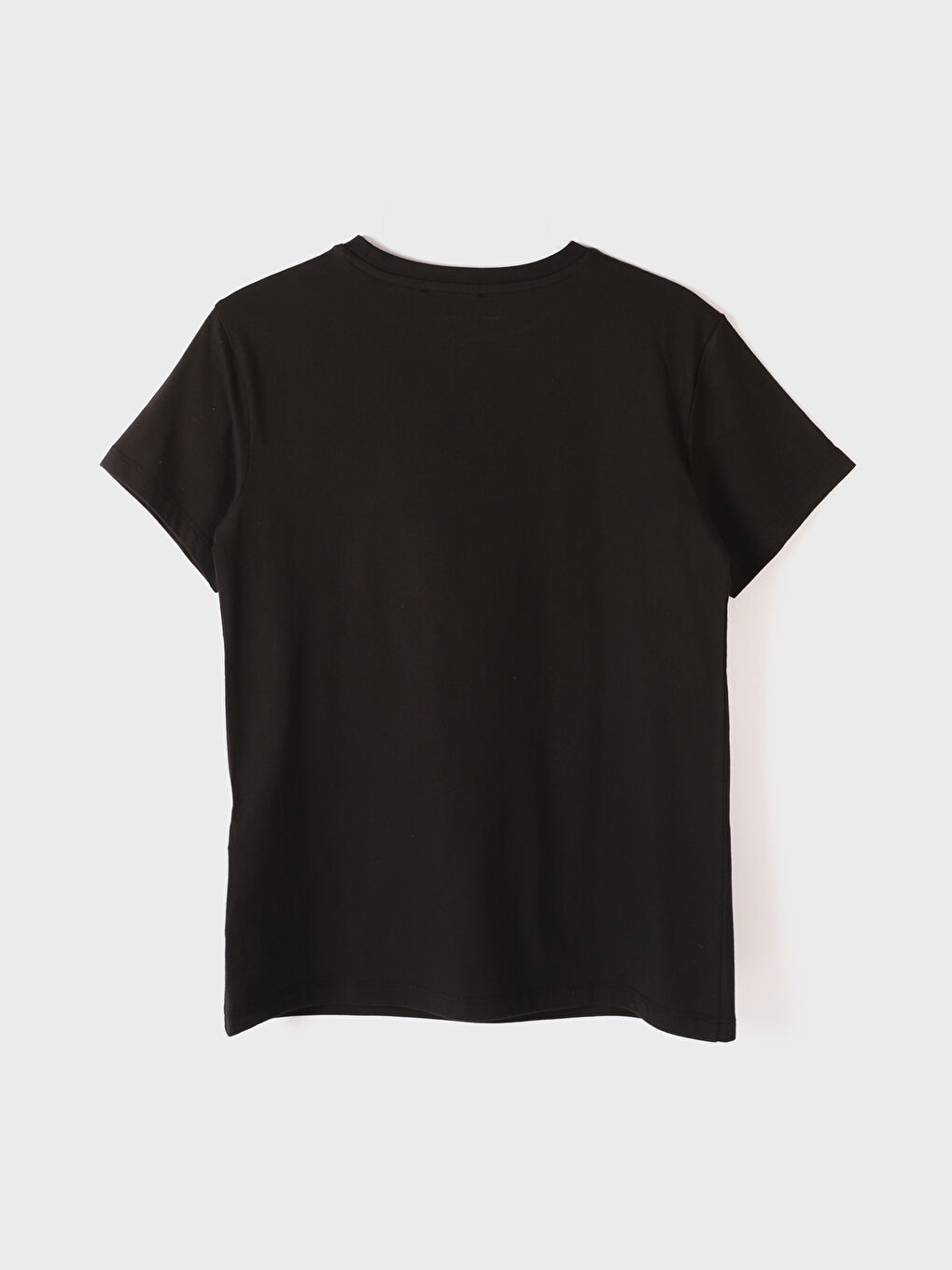 Crew Neck Printed Short Sleeve Women's T-Shirt-3