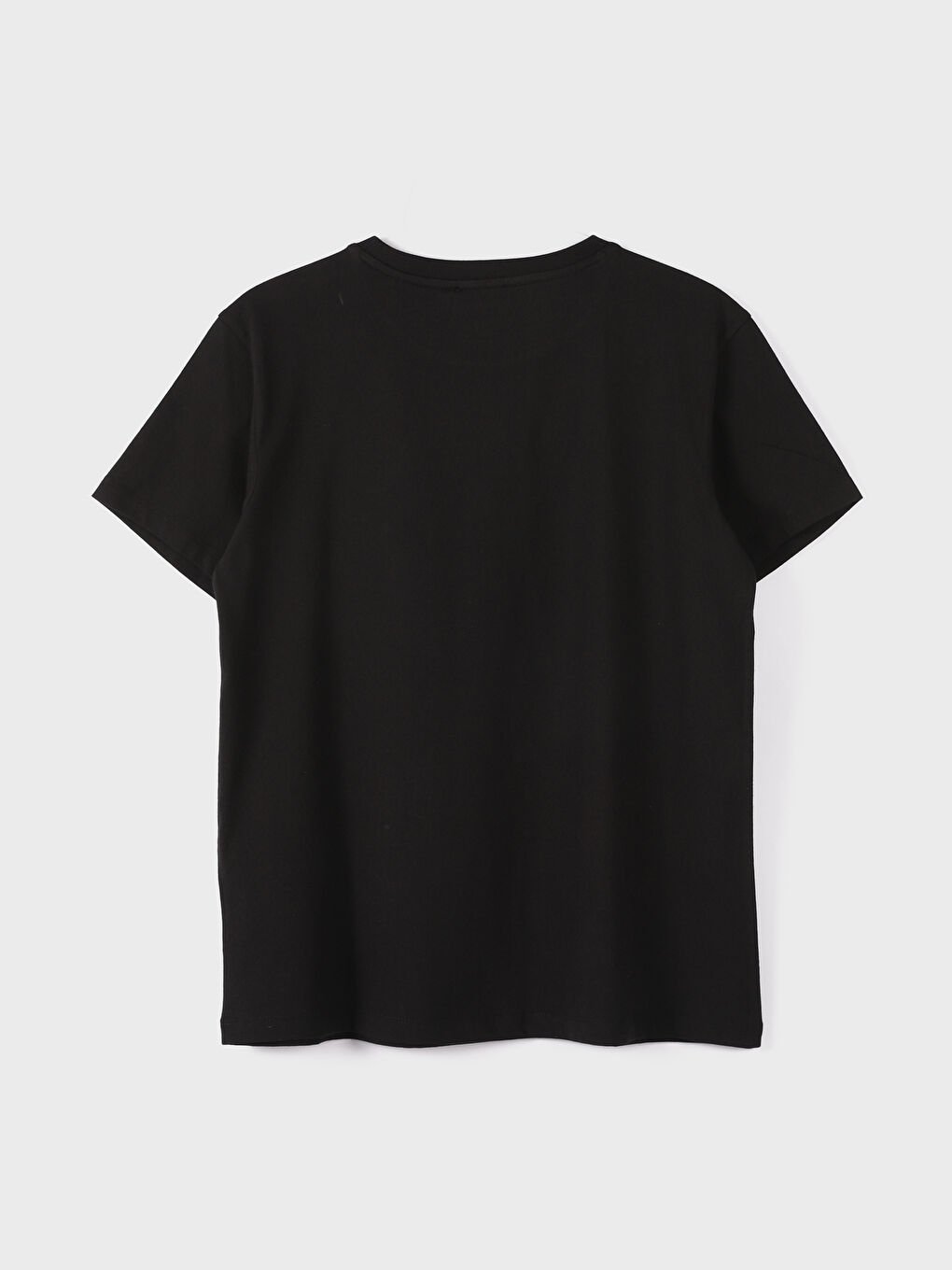 Crew Neck Printed Short Sleeve Women's T-Shirt-3