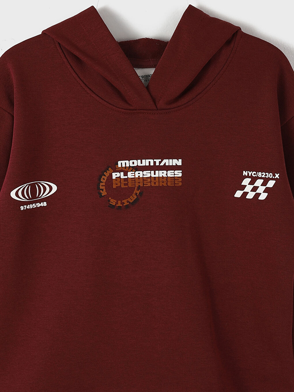 Printed Long Sleeve Boys' Hoodie and Sweatpants-6