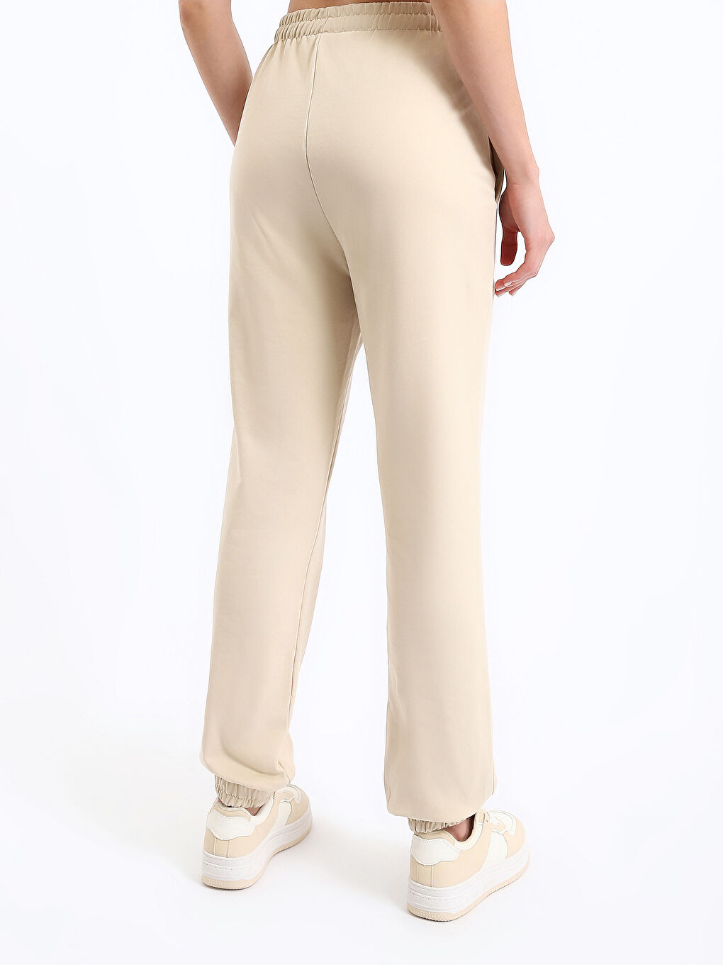 Elasticated Waist Women's Jogger Sweatpants-4