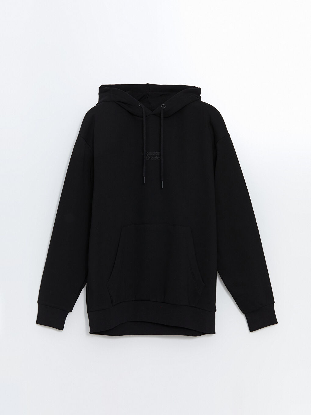 LCW Casual Yeni Siyah Uzun Kollu Erkek Hoodie