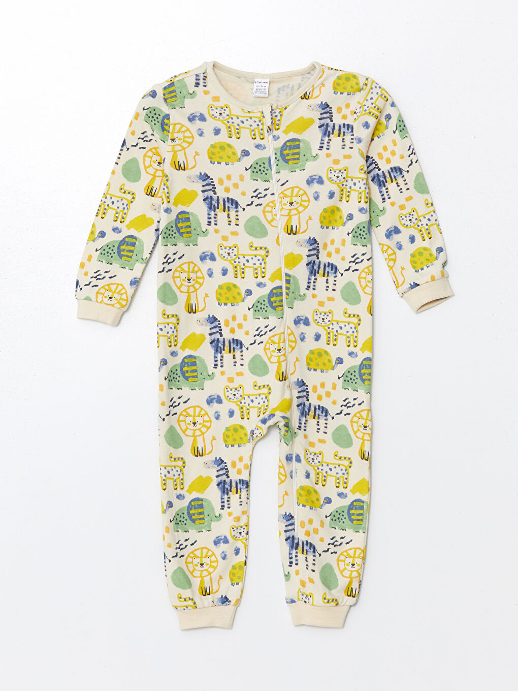 Bej 1.0 Tog Uzun Kollu Erkek Bebek Uyku Tulumu