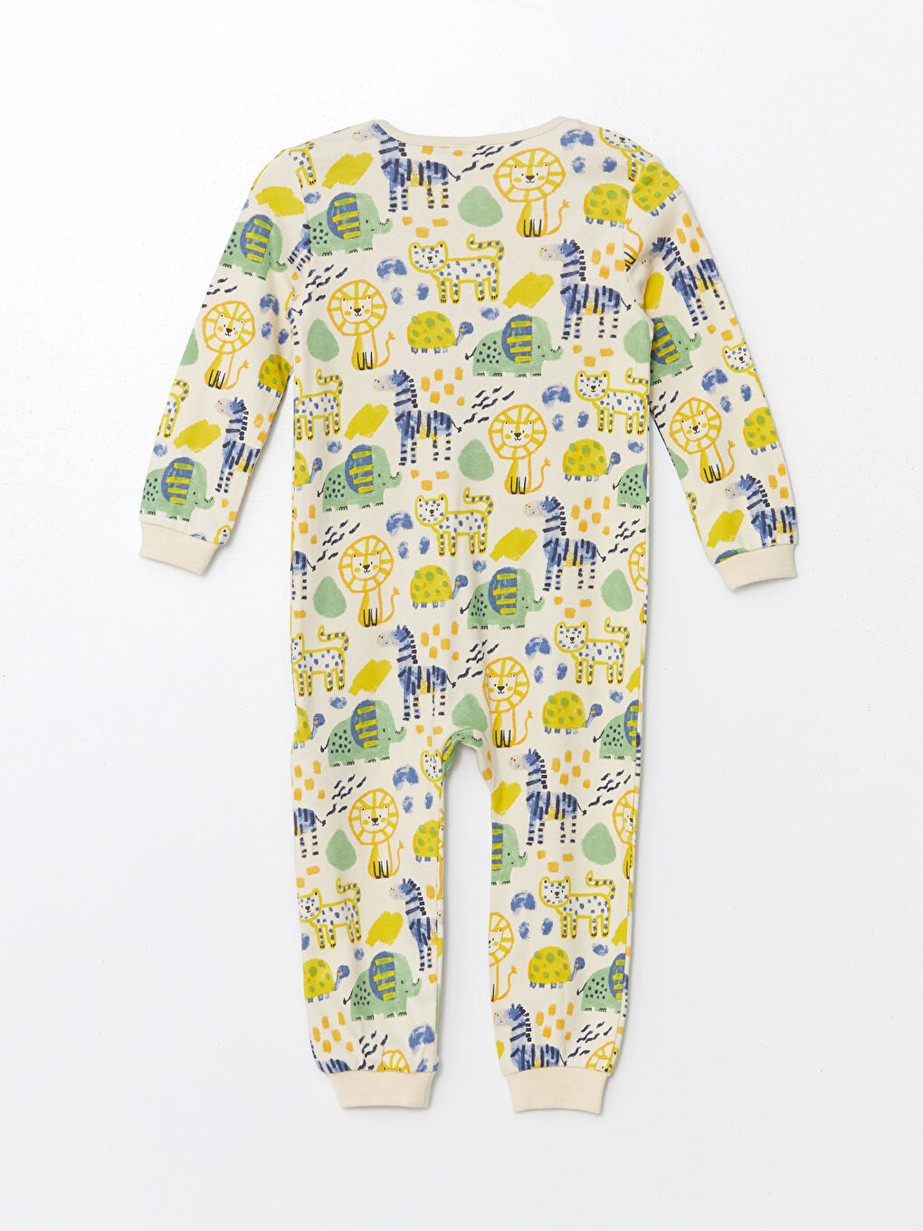 Bej 1.0 Tog Uzun Kollu Erkek Bebek Uyku Tulumu-1