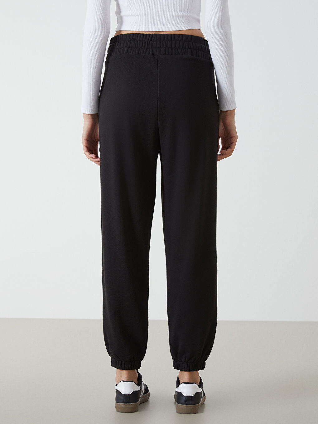 LCW Vision Elasticated Waist Women's Jogger Sweatpants -W4DN10Z8-CVL
