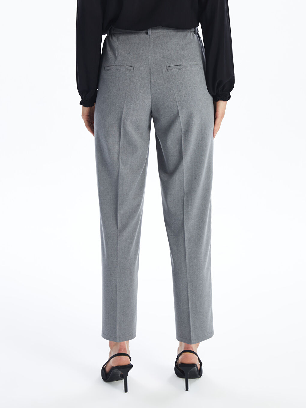 LCWAIKIKI Classic Loose Fit Women's Trousers -W4DN49Z8-YFC