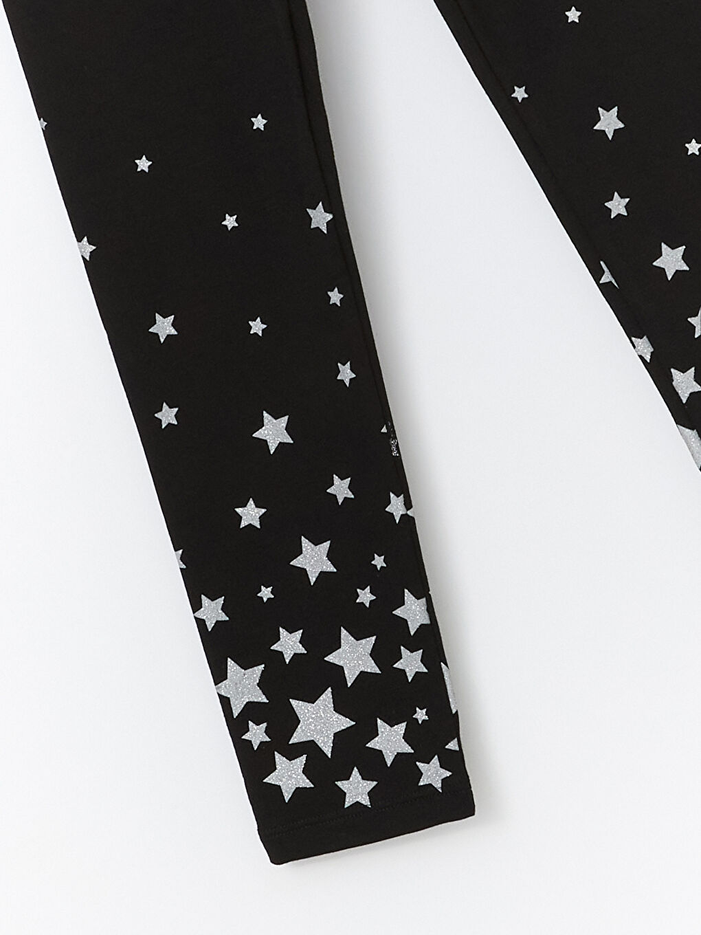 ليجن طويل للبنات مطبوع بخصر مطاطي-2