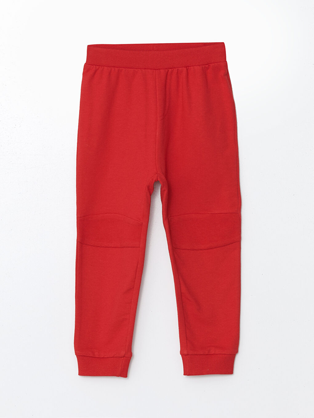 Kırmızı Beli Lastikli Erkek Bebek Jogger Eşofman Alt