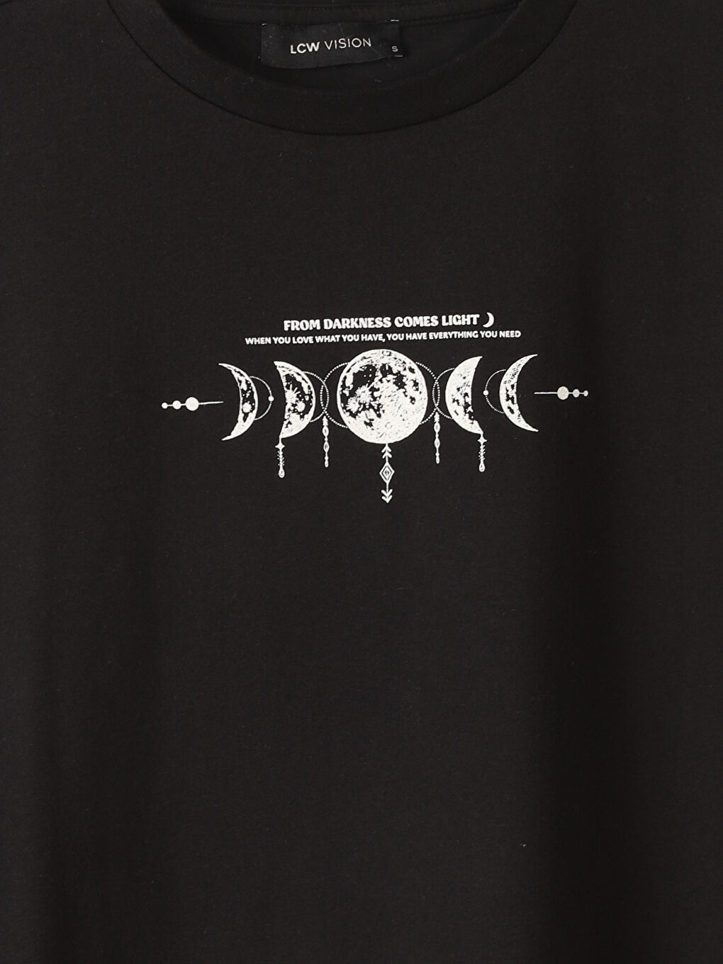 Crew Neck Printed Short Sleeve Women's T-Shirt-1