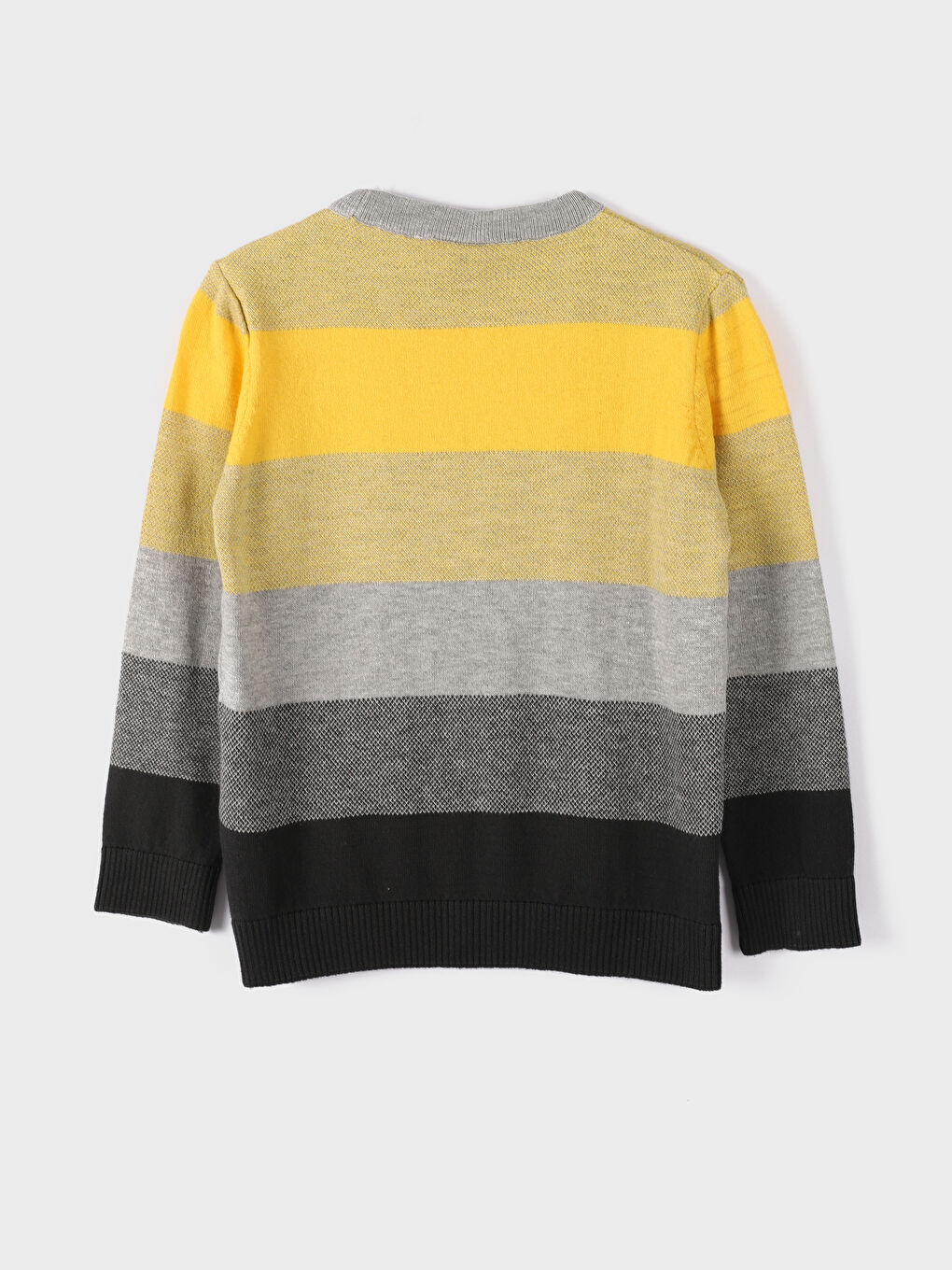 LCW Kids Crew Neck Color Block Boys Knitwear Sweater -W4DO11Z4-LKF