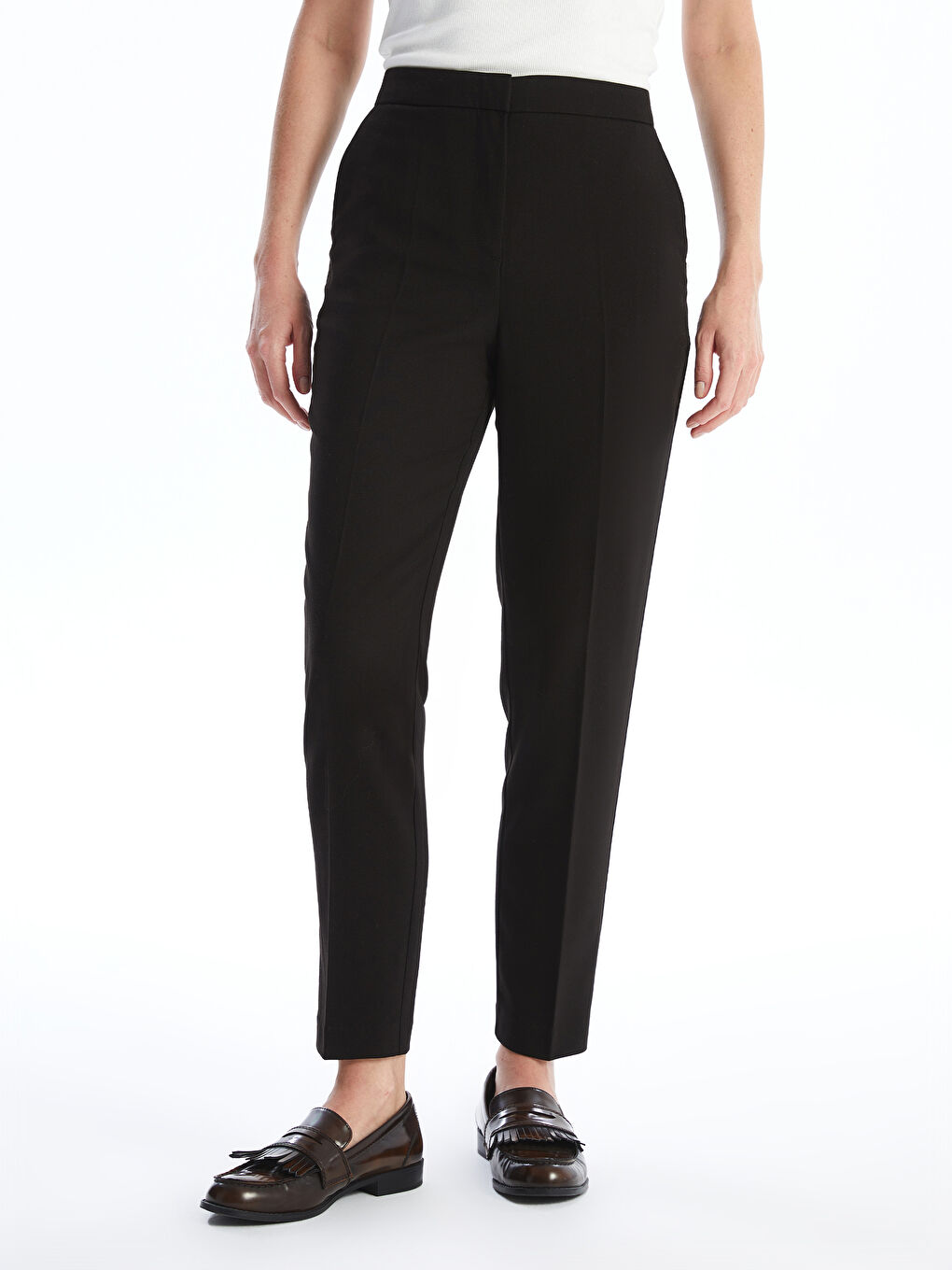 LCWAIKIKI Classic Standart Fit Kadın Pantolon -W4DO18Z8-CVL