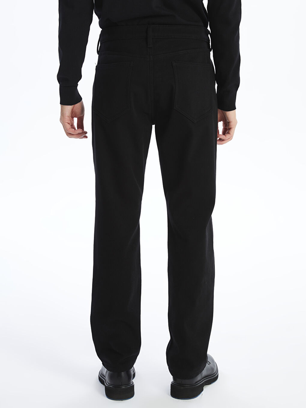 Standard Fit Men's Chino Trousers-4