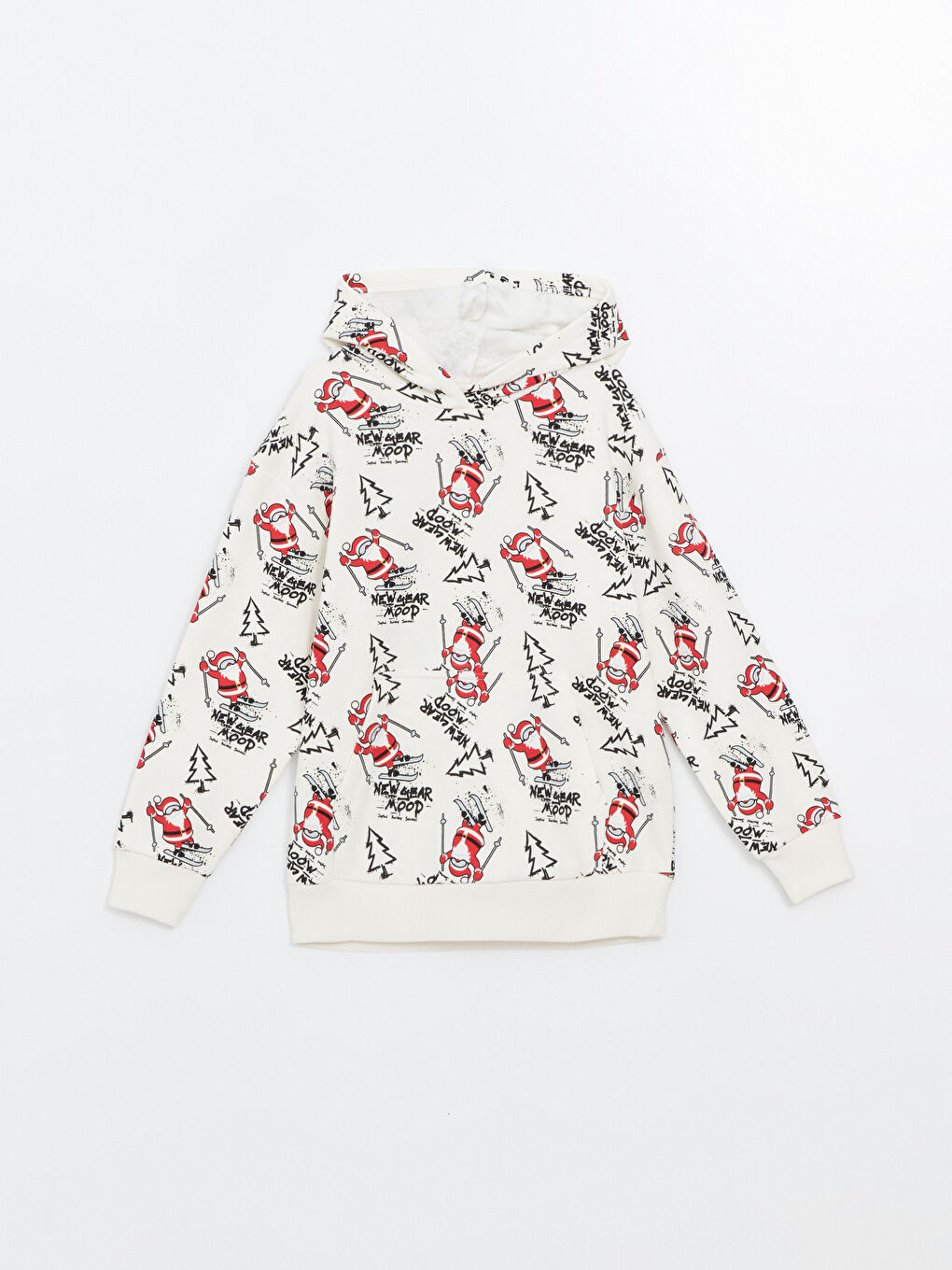 LCW Kids Коледен тематичен плътен суитчър за момчета -W4DO66Z4-LRA