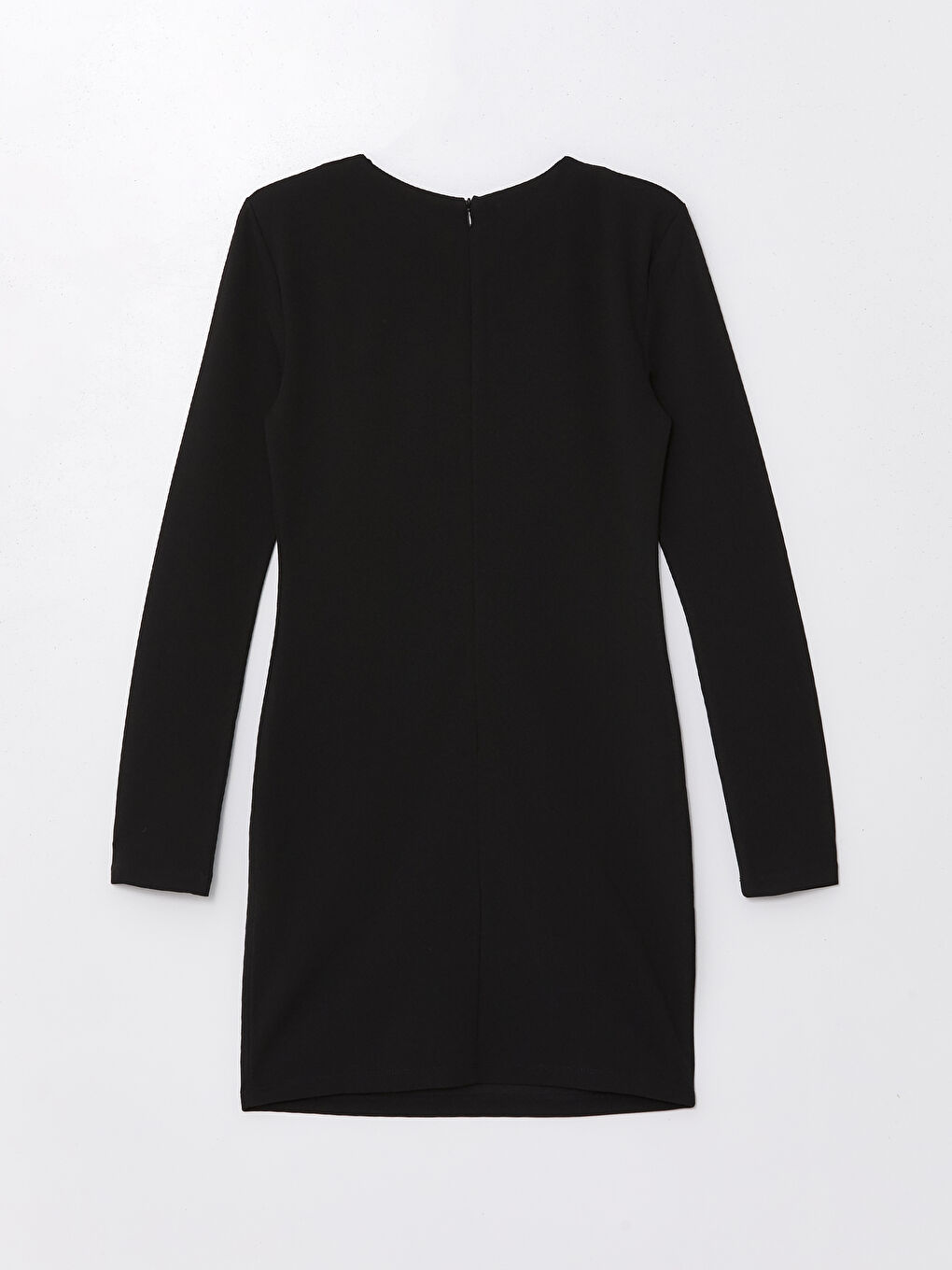 LCW Vision Crew Neck Women's Bodycon Dress -W4DO76Z8-CVL