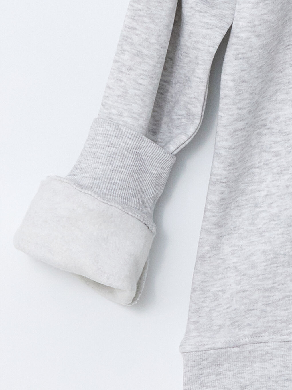 LCW Comfort كنزة رياضية رمادي امرأة -W4DO94Z8-F4L