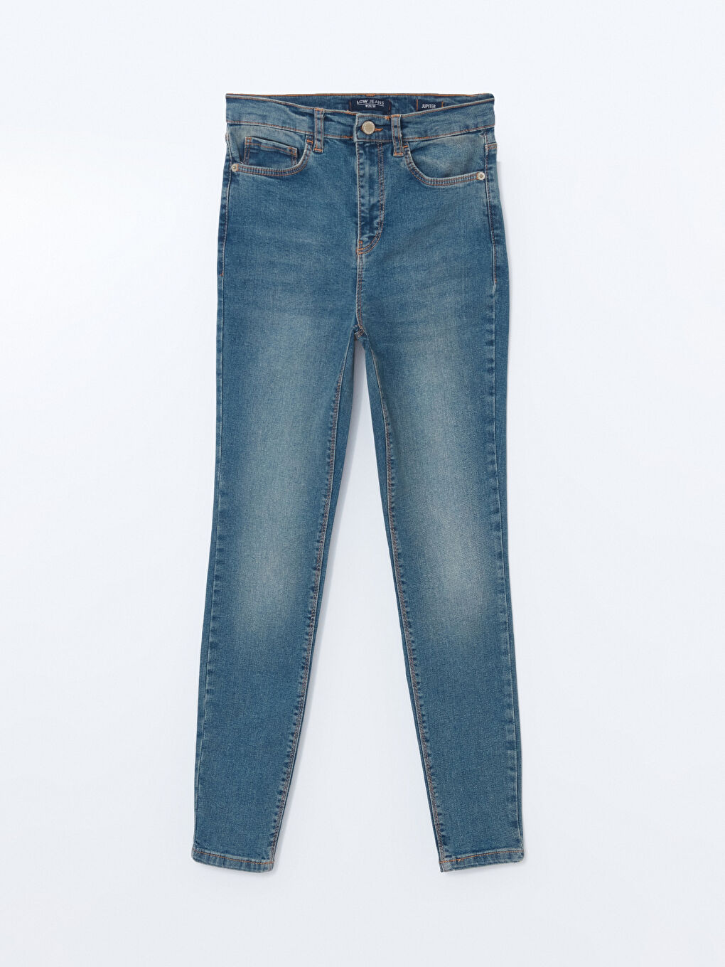 LCW Jeans Orta Ton İndigo Rodeo Jüpiter Süper Skinny Fit Jean Pantolon - 4