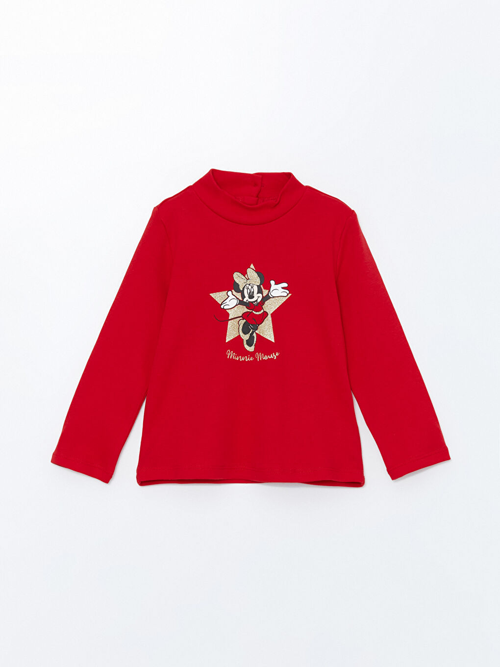 LCW Kids Тениска за момичета с принт на Мини Маус -W4DQ15Z1-HC3