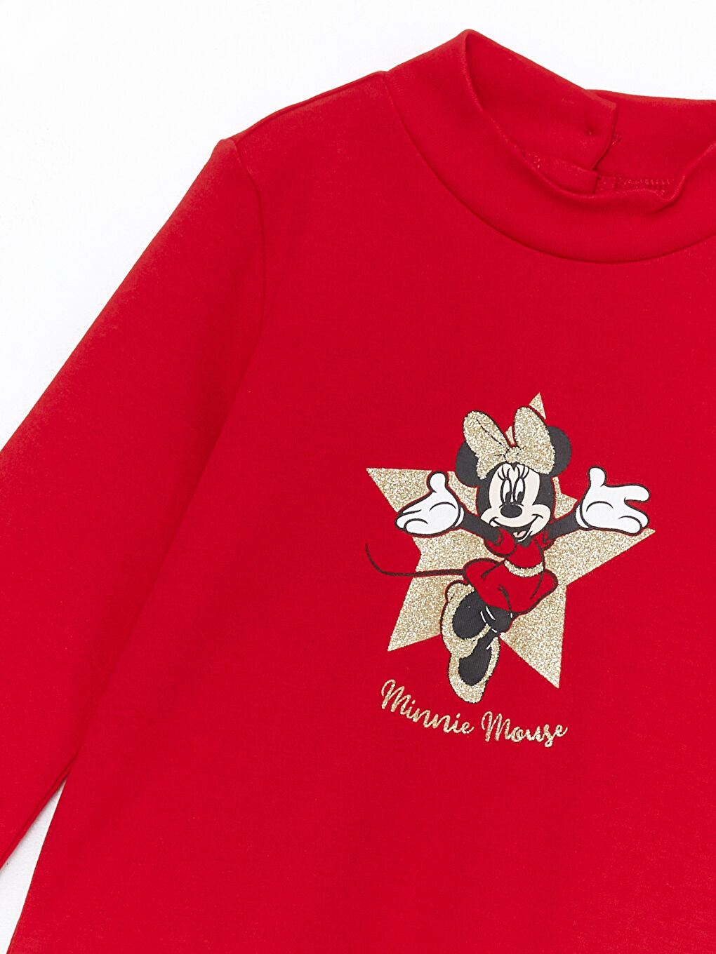 LCW Kids Тениска за момичета с принт на Мини Маус -W4DQ15Z1-HC3