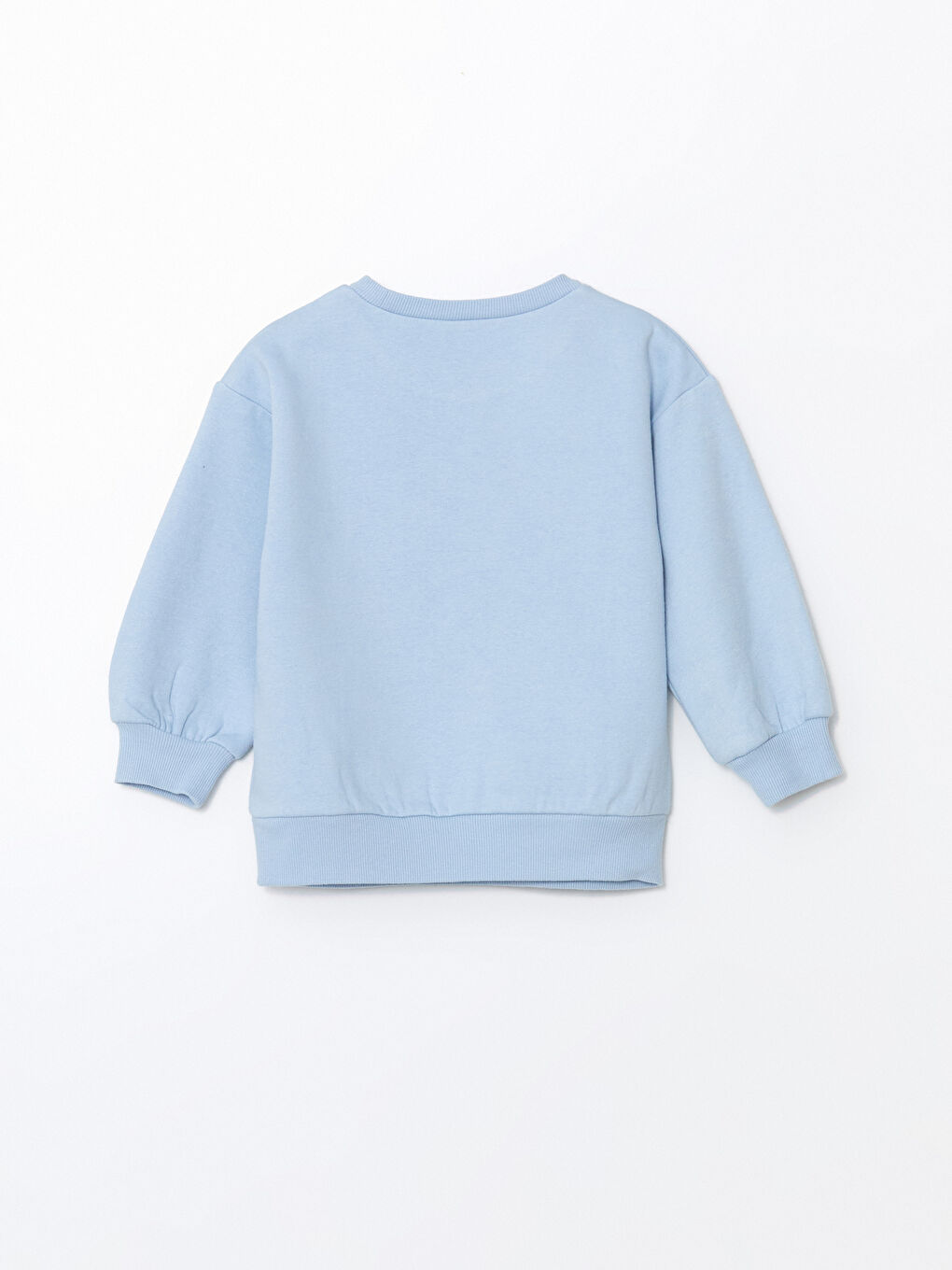 LCW Kids Açık Mavi Bisiklet Yaka Elsa Baskılı Kız Çocuk Sweatshirt - 2