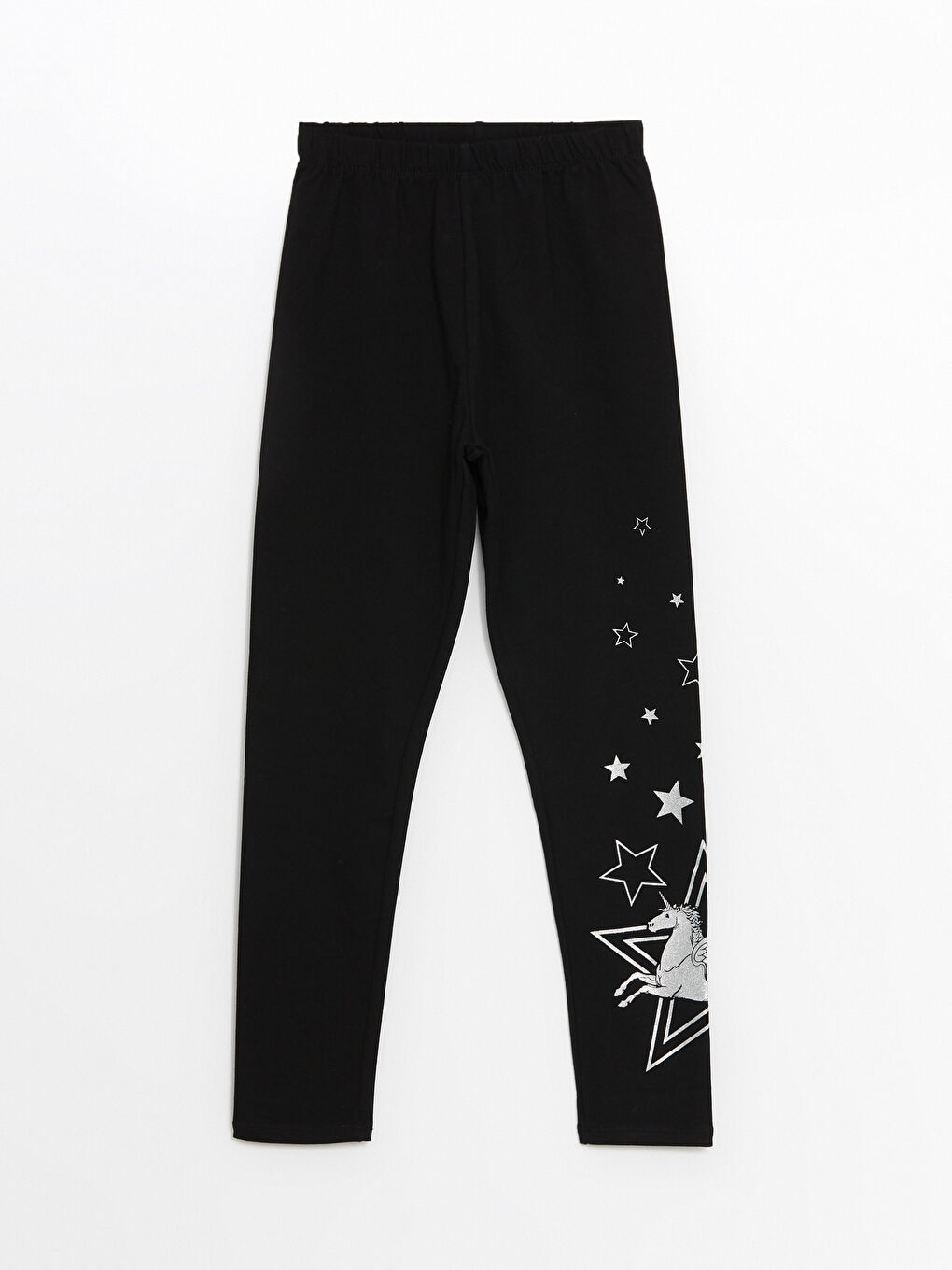 LCW Kids Girls' Leggings with Elasticated Waist -W4DQ38Z4-CVL