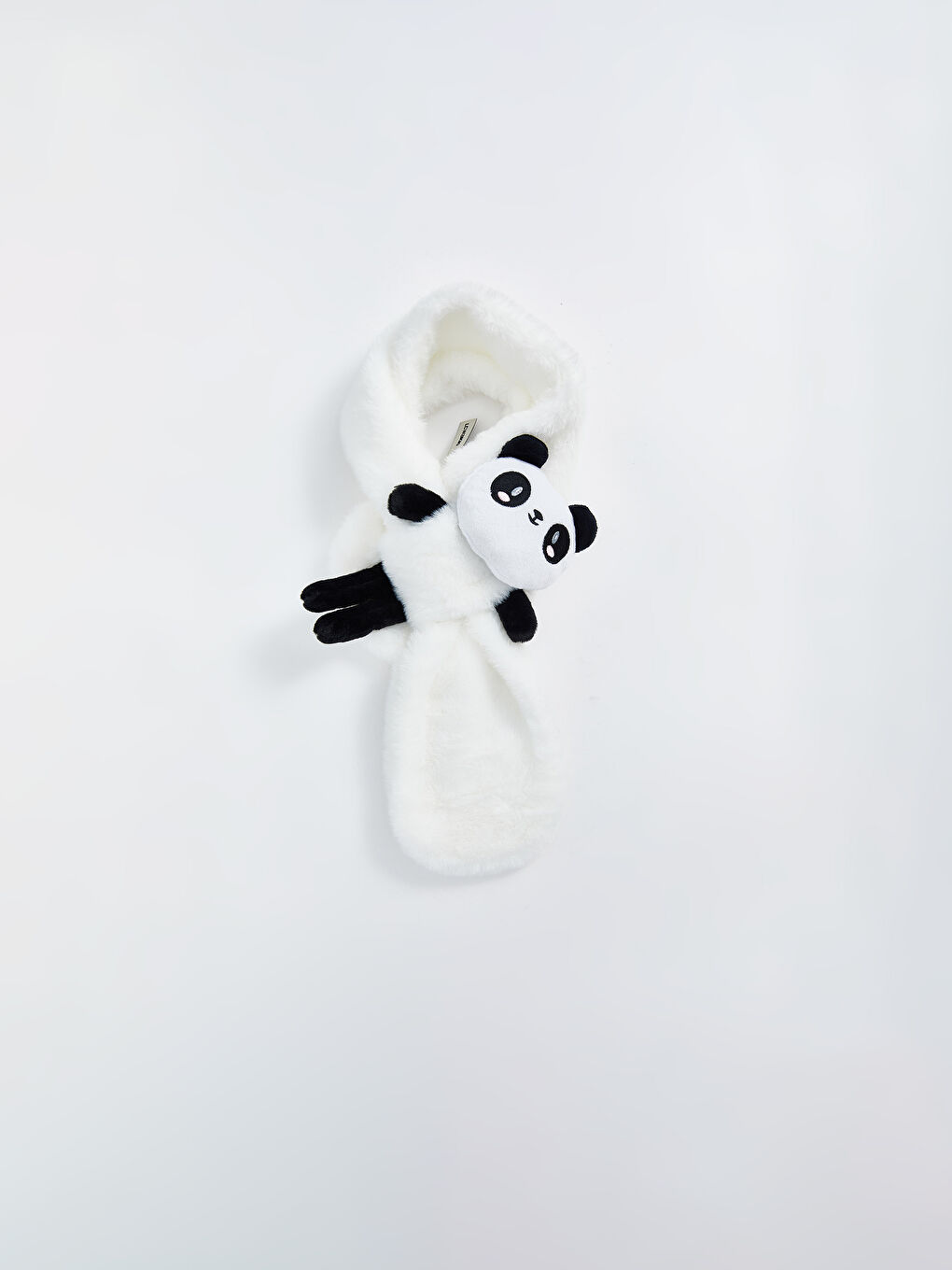 LCW ACCESSORIES Ekru Panda Figürlü Kız Çocuk Boyunluk