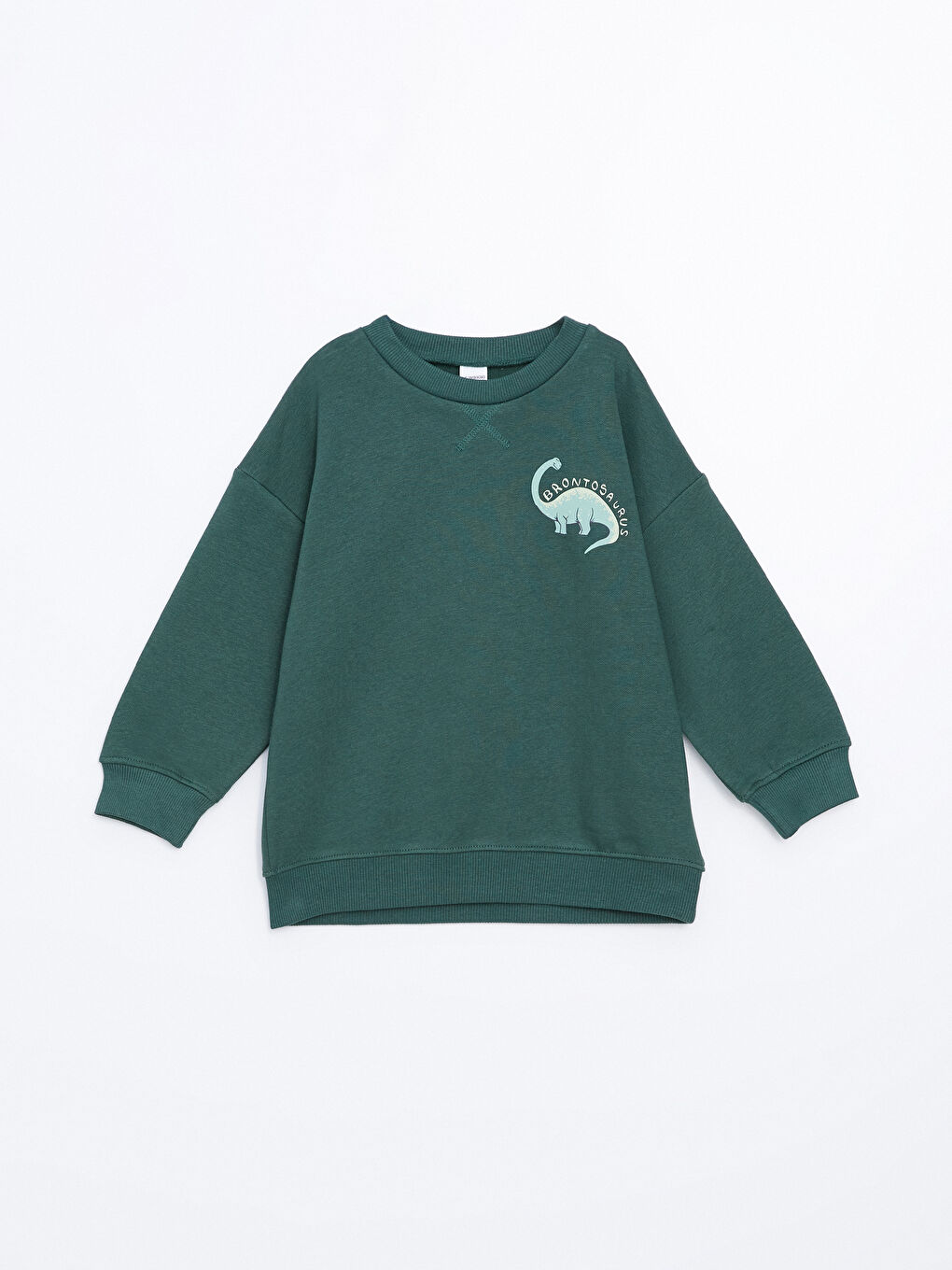 LCW Kids Crew Neck Printed Thick Boys' Sweatshirt -W4DQ53Z1-HCE