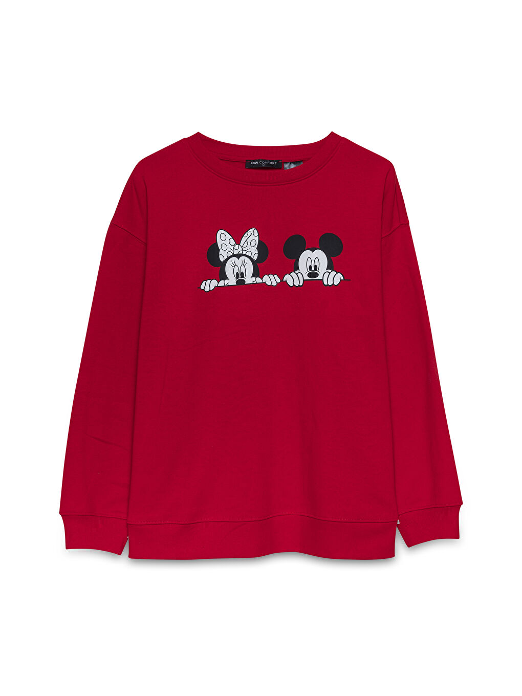 LCWAIKIKI Maternity Crew Neck Mickey Mouse Printed Women's Sweatshirt -W4DQ69Z8-HC3