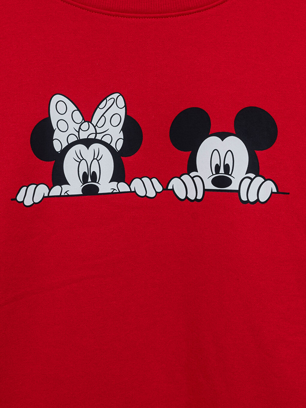 LCWAIKIKI Maternity Crew Neck Mickey Mouse Printed Women's Sweatshirt -W4DQ69Z8-HC3